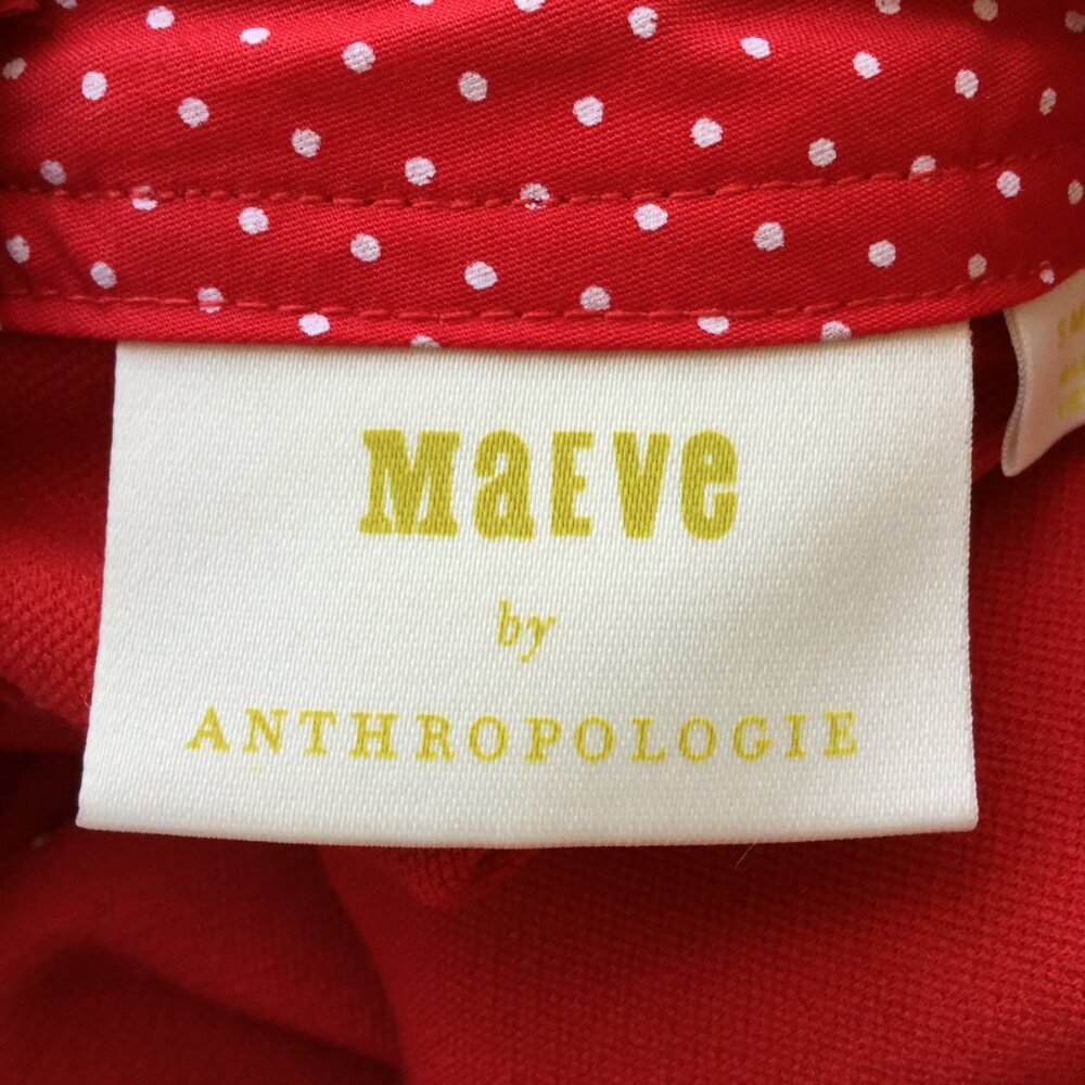Maeve by Anthropologie Red Dress s - Picture 7 of 13